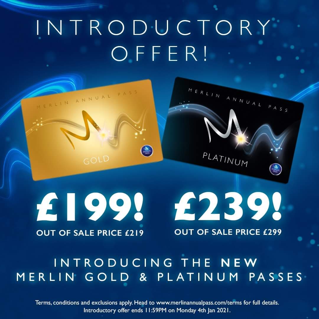 New Merlin Annual Passes ThemeParkRM