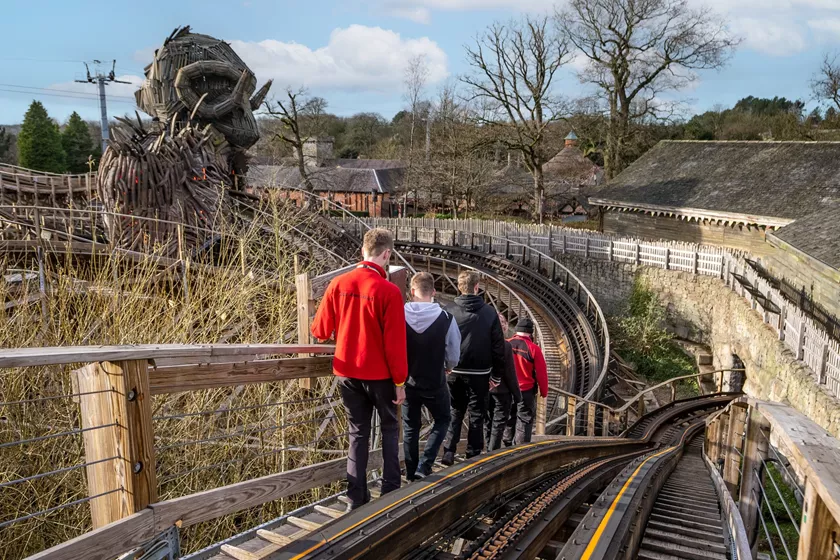 Alton Towers Coaster Climbs 2024 ThemeParkRM